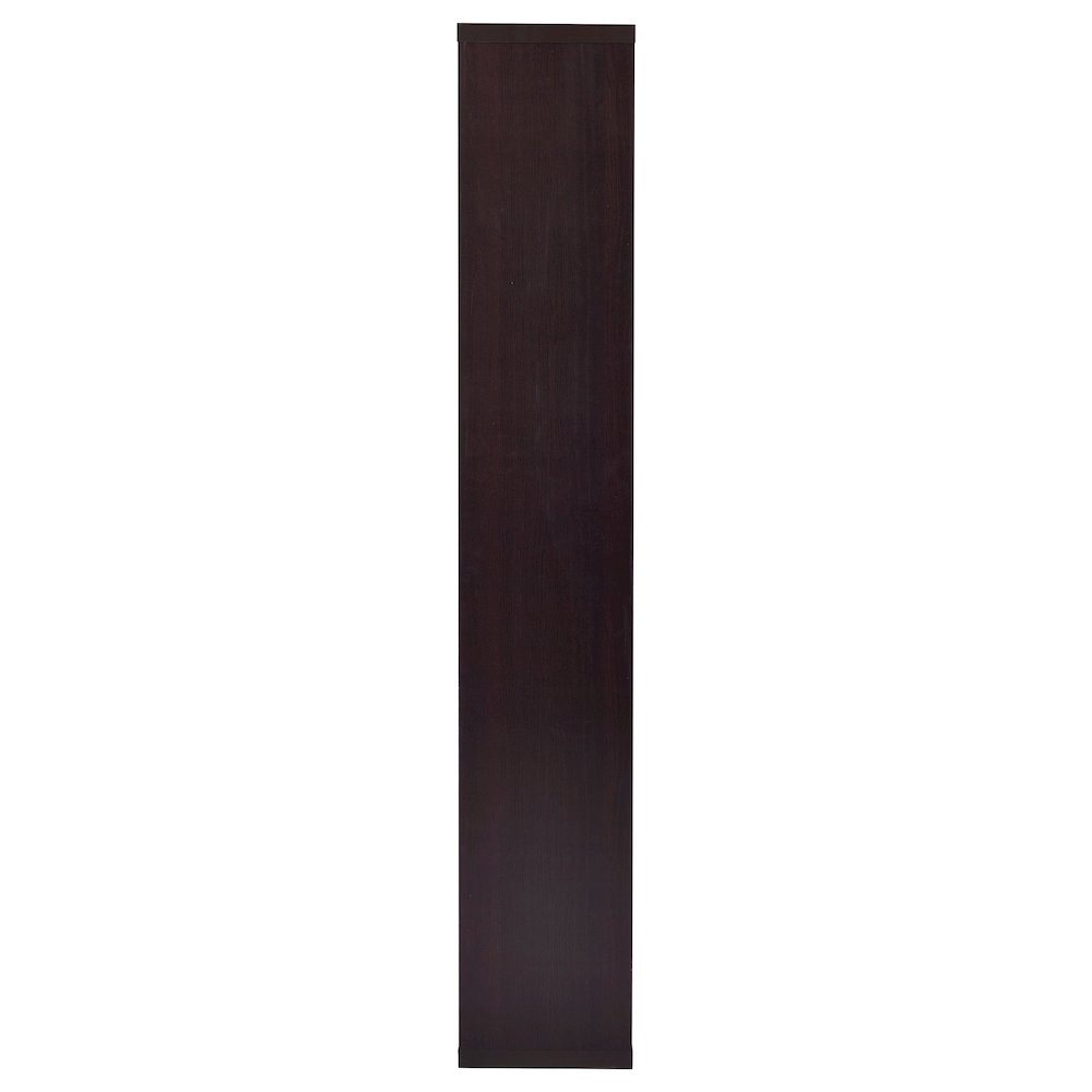 Theo 71-inch 6-shelf Bookshelf Cappuccino. Picture 9