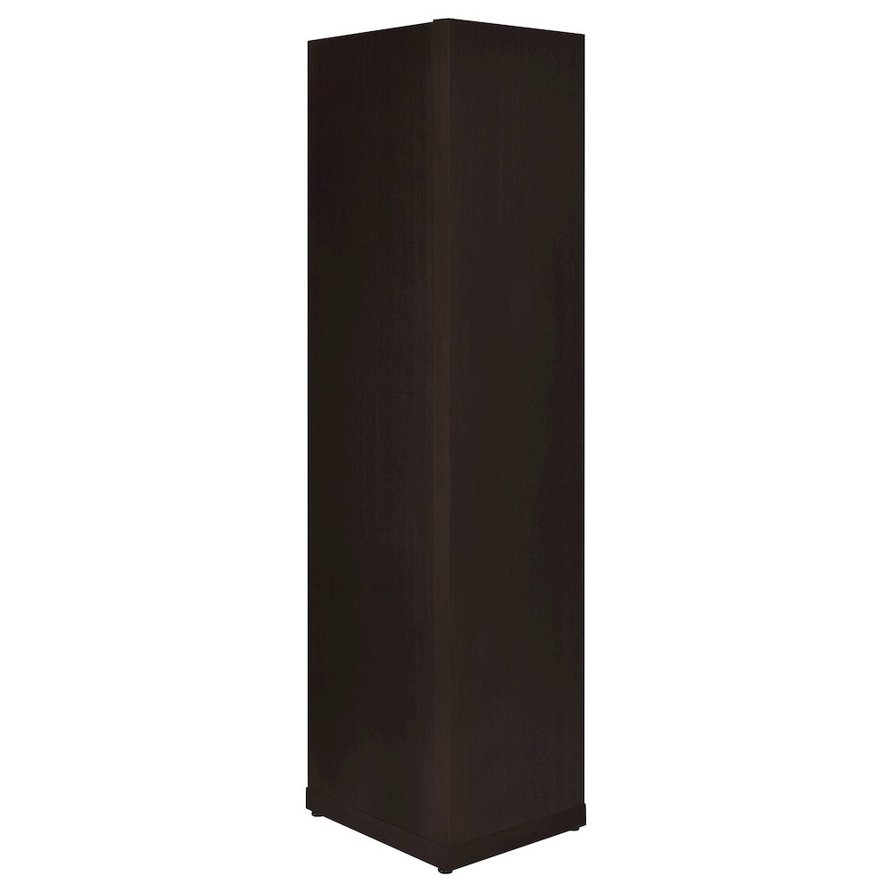 Alder 71-inch 6-shelf Corner Bookcase Cappuccino. Picture 5