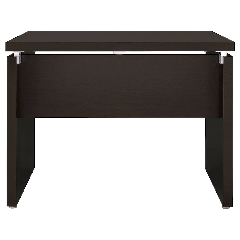 Skylar 83-inch L-Shaped Office Computer Desk Cappuccino. Picture 10
