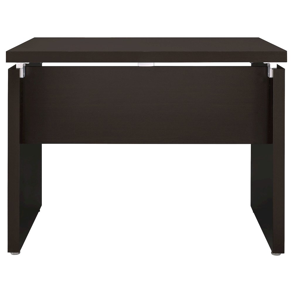 Skylar 39-inch Engineered Wood Writing Desk Cappuccino. Picture 3