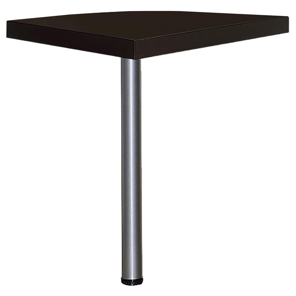 Skylar Square Corner Table Cappuccino. Picture 1