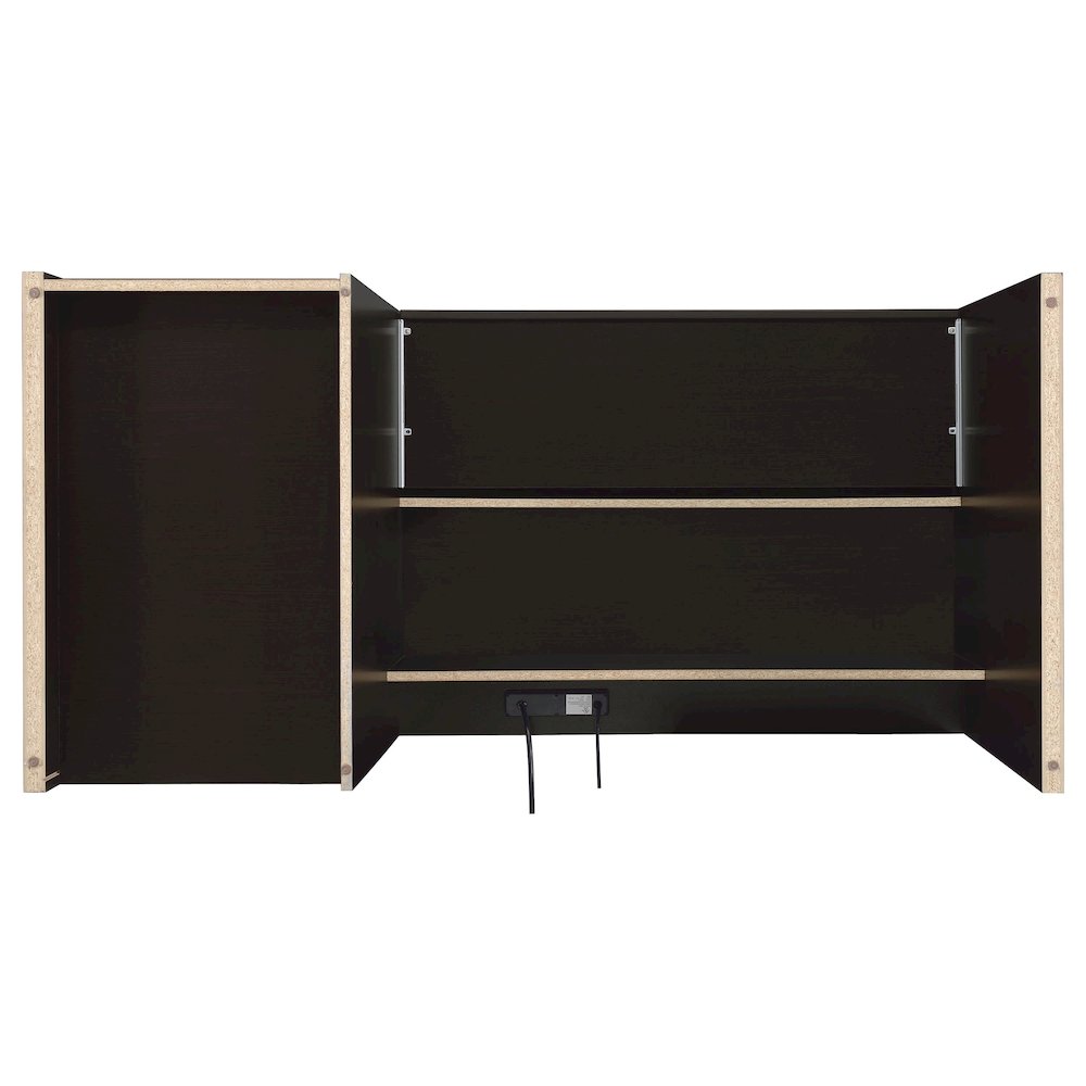 Halston 60-inch 3-drawer Office Computer Desk Cappuccino. Picture 9