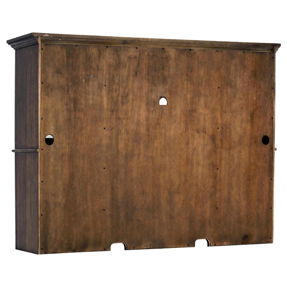 Hartshill 2-Door Hutch With Shelves Burnished Oak. Picture 6