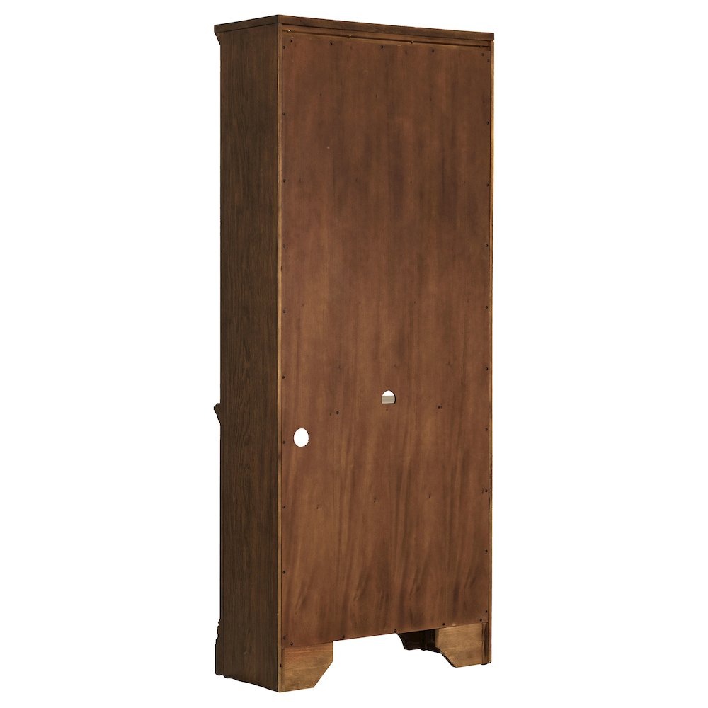 Hartshill 78-inch 5-shelf Bookcase Burnished Oak. Picture 5