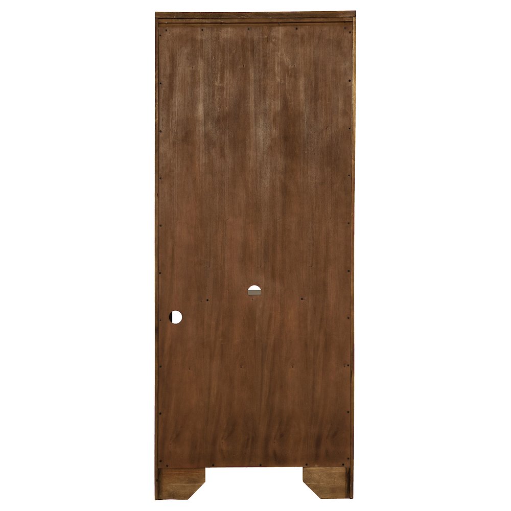 Hartshill 78-inch 5-shelf Bookcase Burnished Oak. Picture 6