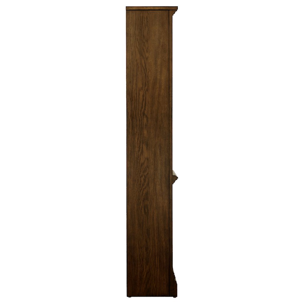 Hartshill 78-inch 5-shelf Bookcase Burnished Oak. Picture 7