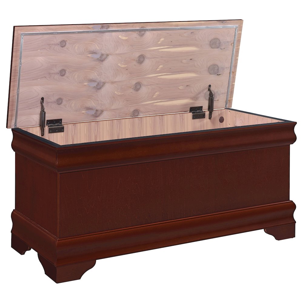 Pablo Cedar Chest Warm Brown. Picture 3