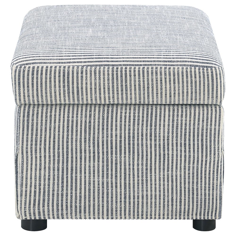 Winter Upholstered Hydraulic Lift Top Storage Ottoman Grey. Picture 7