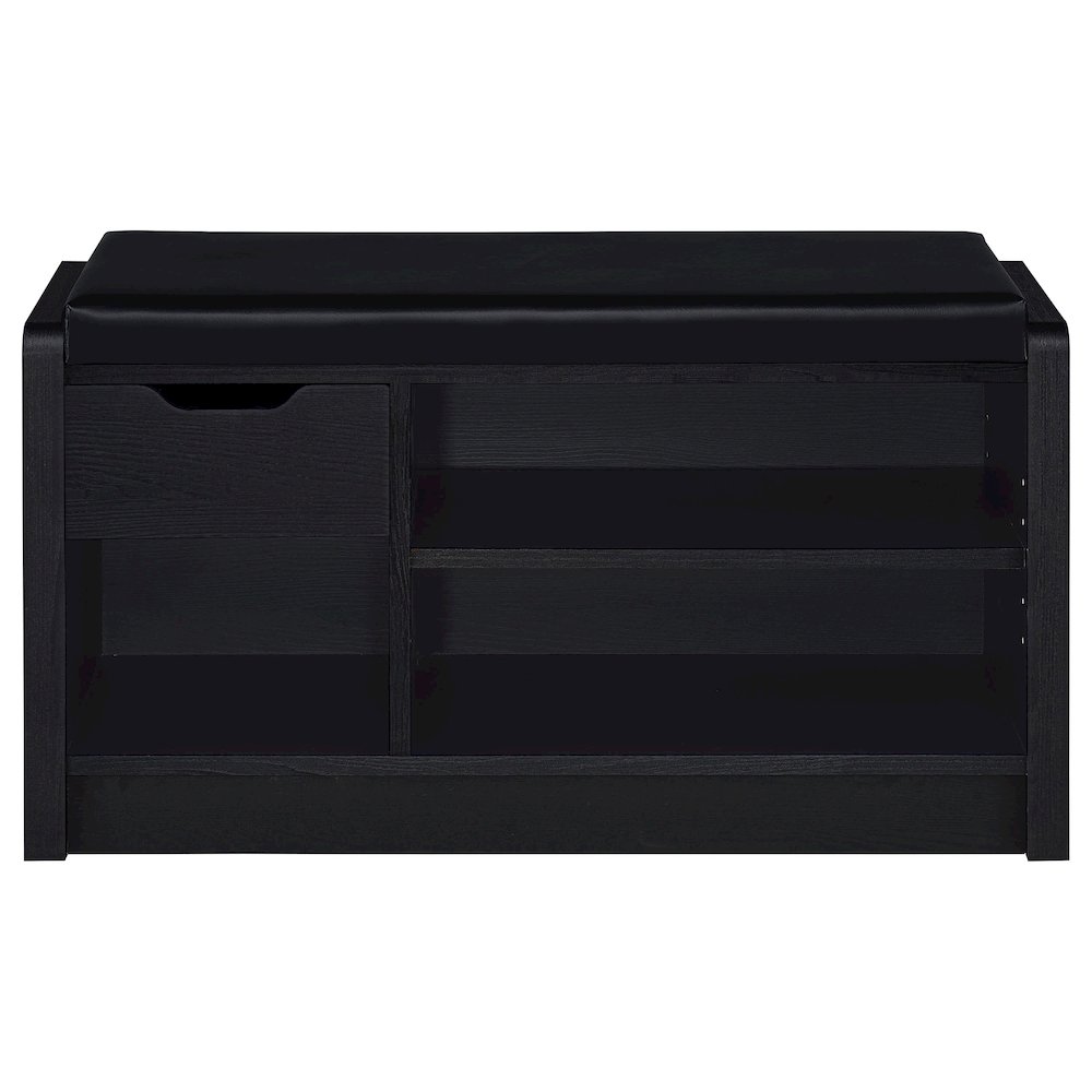 Arrington Storage Bench Black. Picture 4