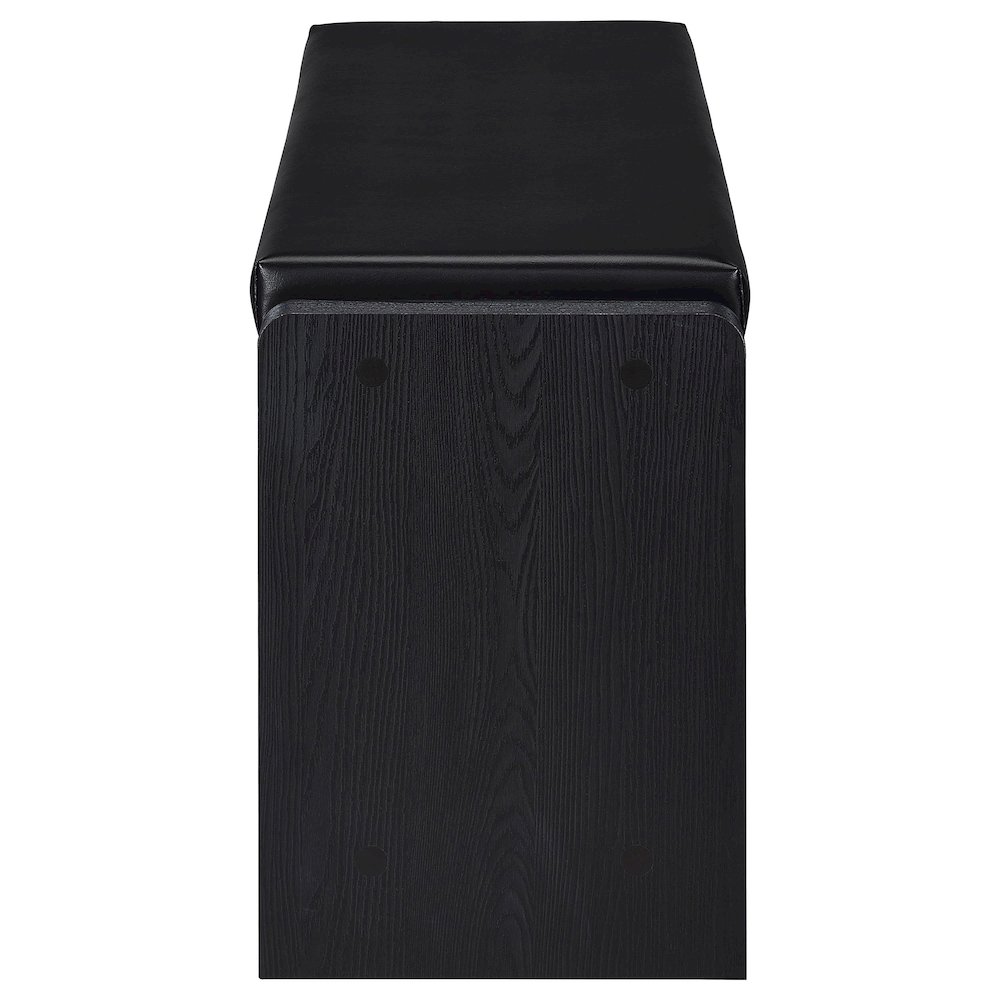 Arrington Storage Bench Black. Picture 5