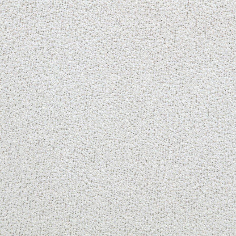 Remuda Boucle Upholstered Round Storage Ottoman Ivory. Picture 5