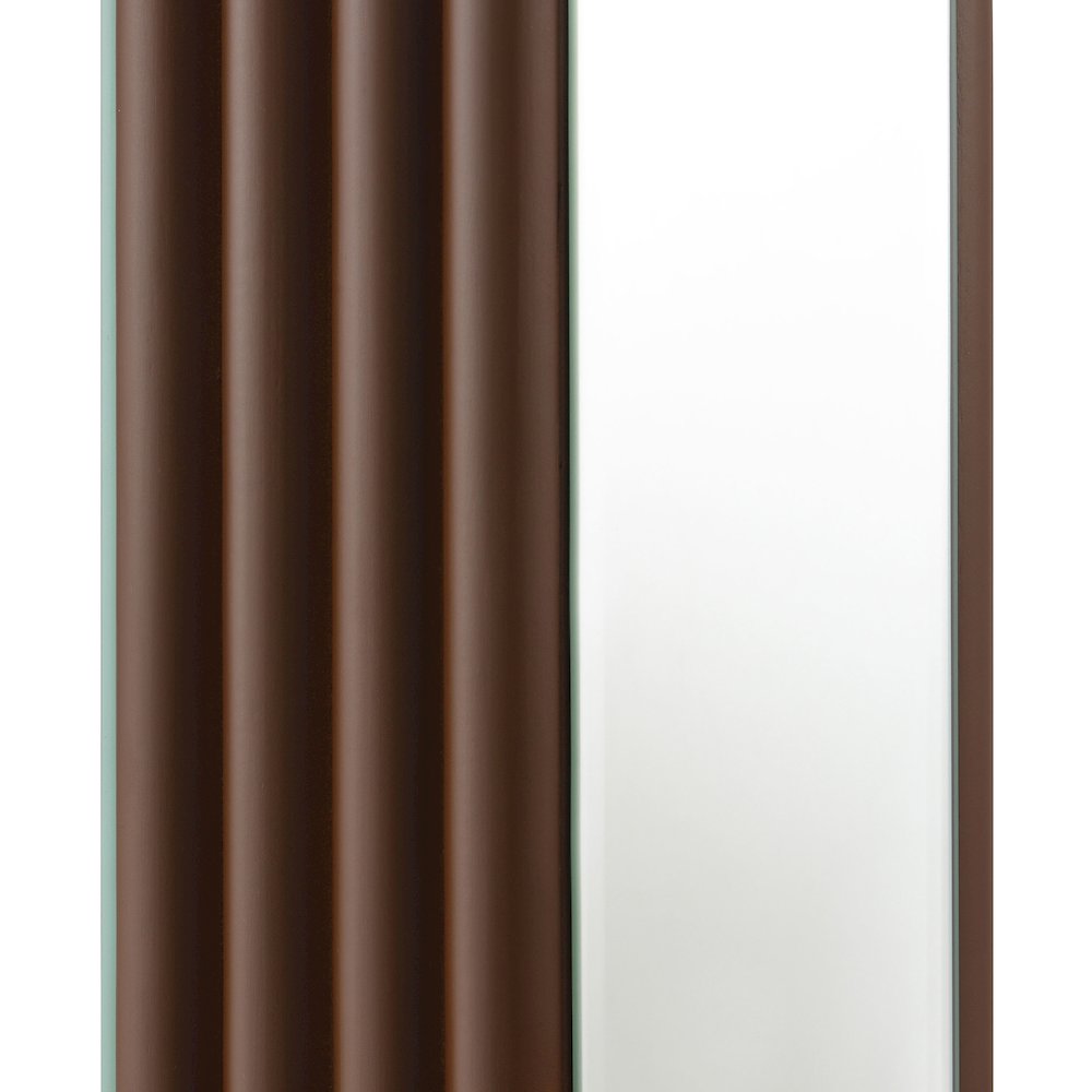 Elena 30-inch Square Tapered Mirrored Table Lamp Brown. Picture 9