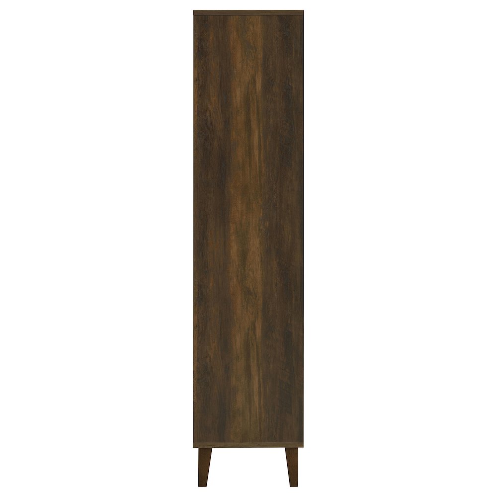 Elouise 4-door Engineered Wood Tall Accent Cabinet Dark Pine. Picture 5