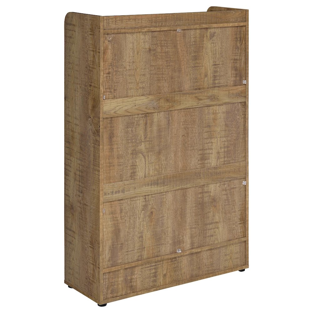 Denia 3-tier Engineered Wood Shoe Cabinet Mango. Picture 8