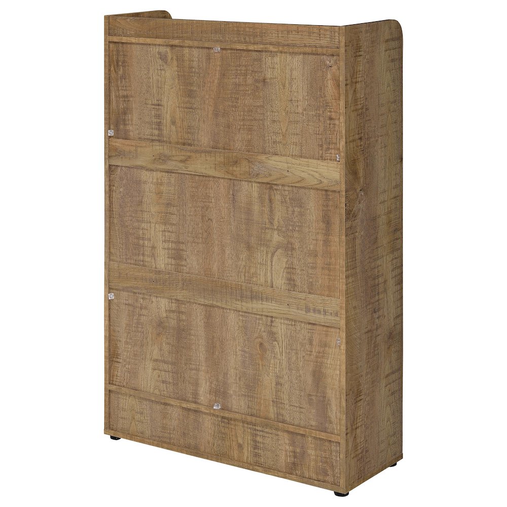 Denia 3-tier Engineered Wood Shoe Cabinet Mango. Picture 9
