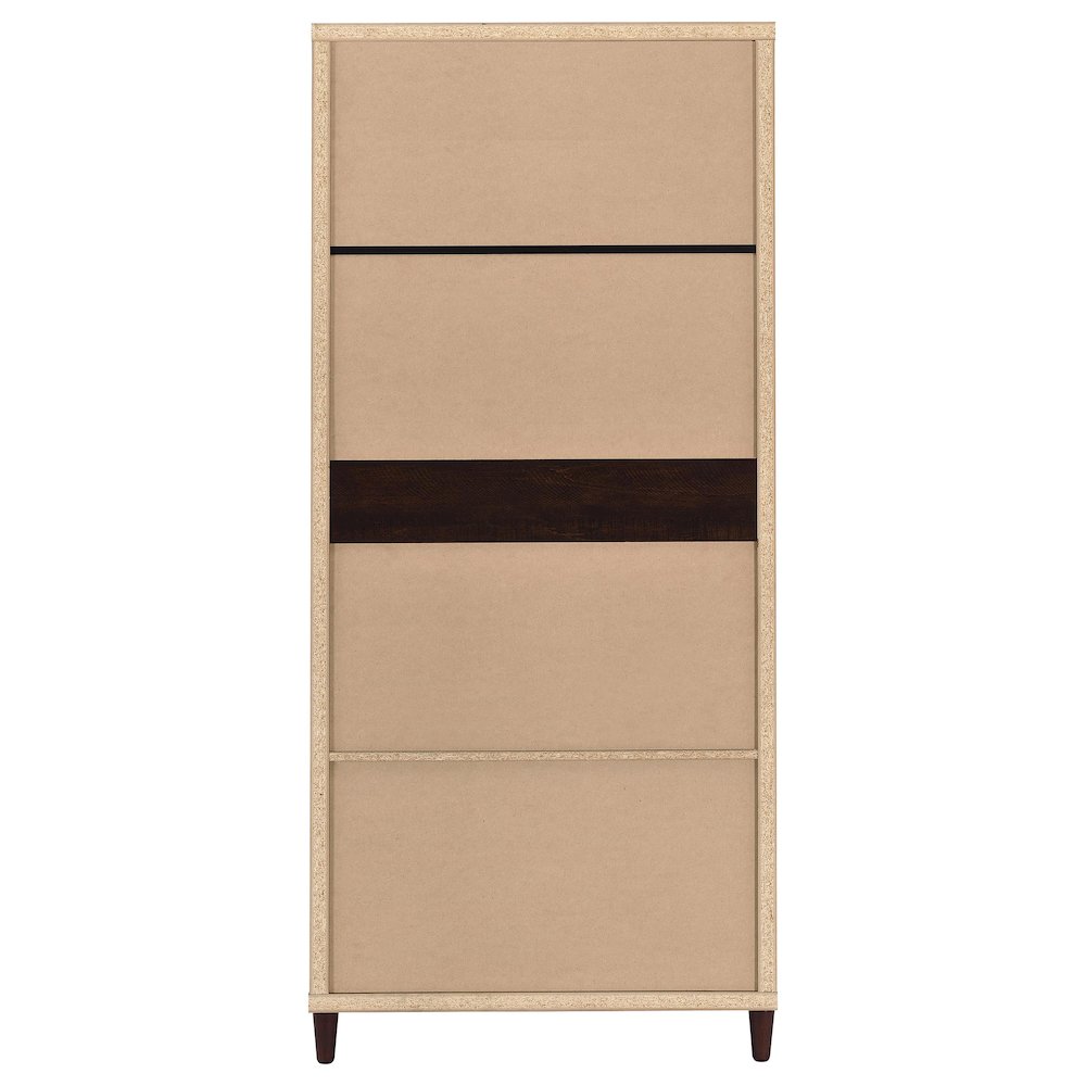 Wadeline 2-door Tall Accent Storage Cabinet Rustic Tobacco. Picture 6
