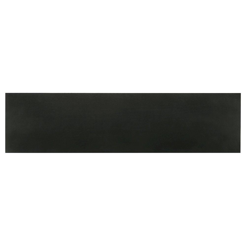 Riddell 4-door Wood Reeding Accent Cabinet Matte Black. Picture 13