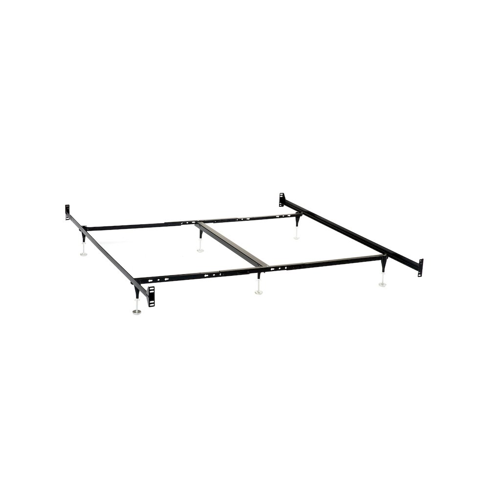 Esme Queen or E King Bed Frame Black (Headboard & Footboard). Picture 3