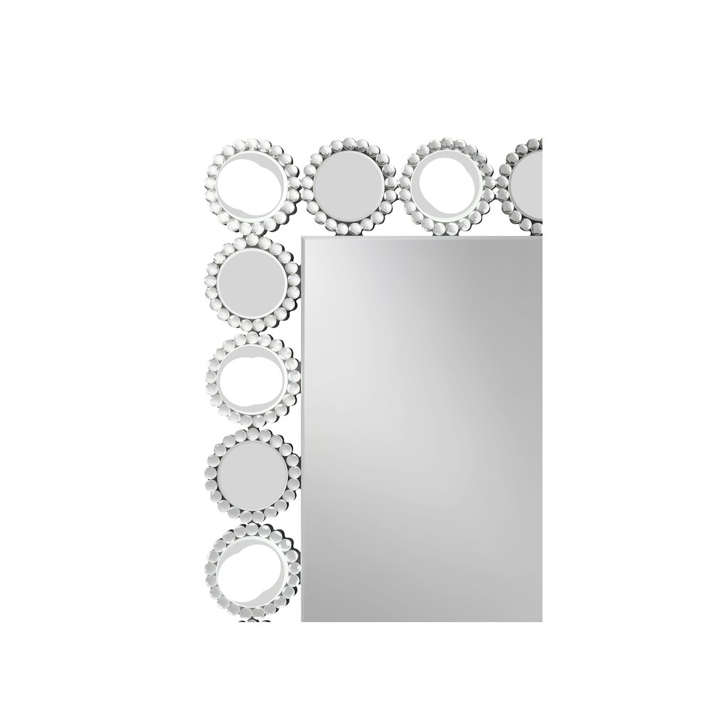 Aghes Vanity Mirror with Lighting Silver. Picture 7
