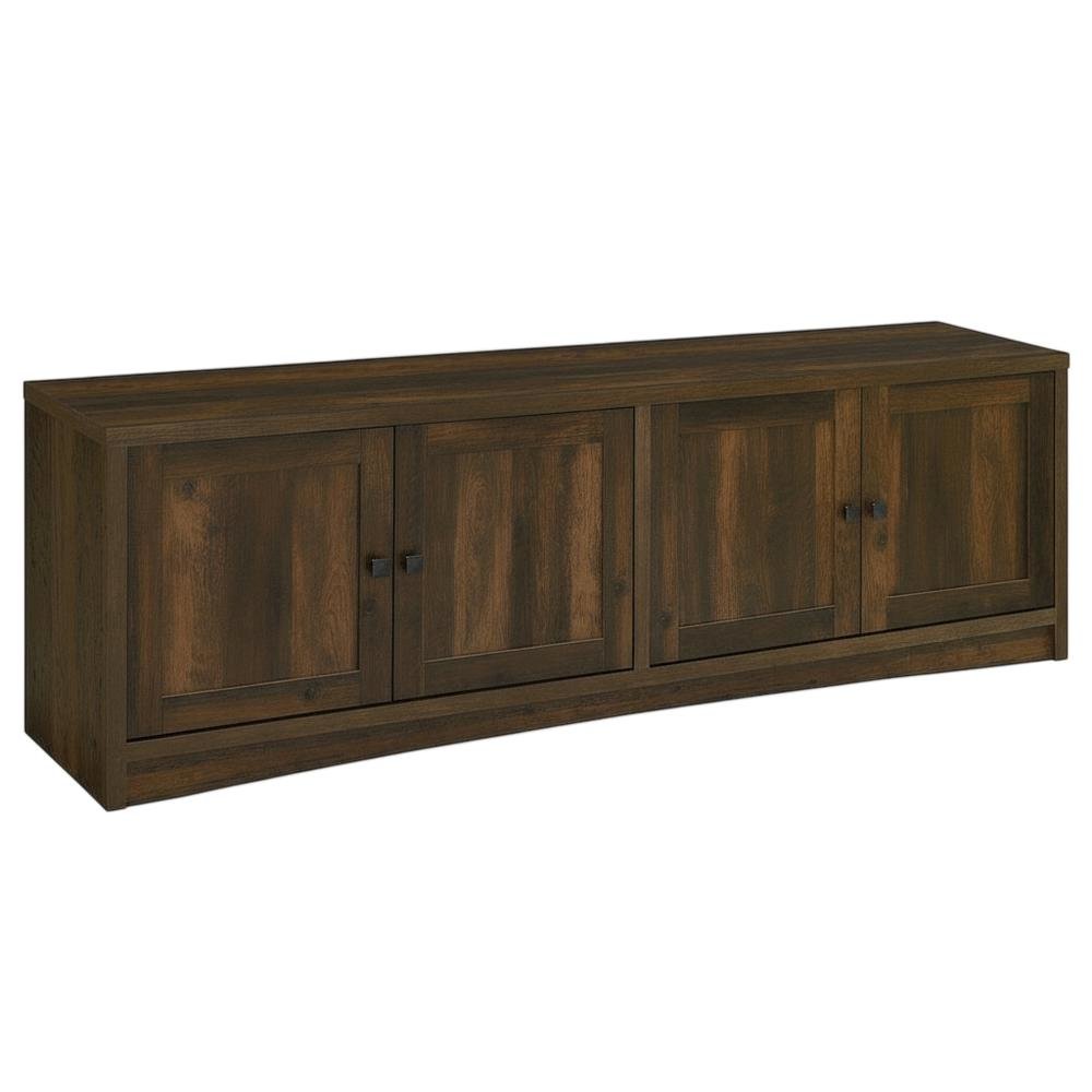 TV stand, 4 doors, engineered wood construction, transitional style. Picture 1