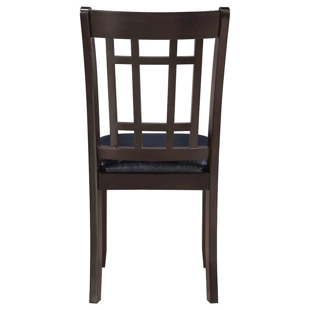 Farmhouse Dining Chairs – Wooden Kitchen Chairs Set of 2 for Dining. Picture 7