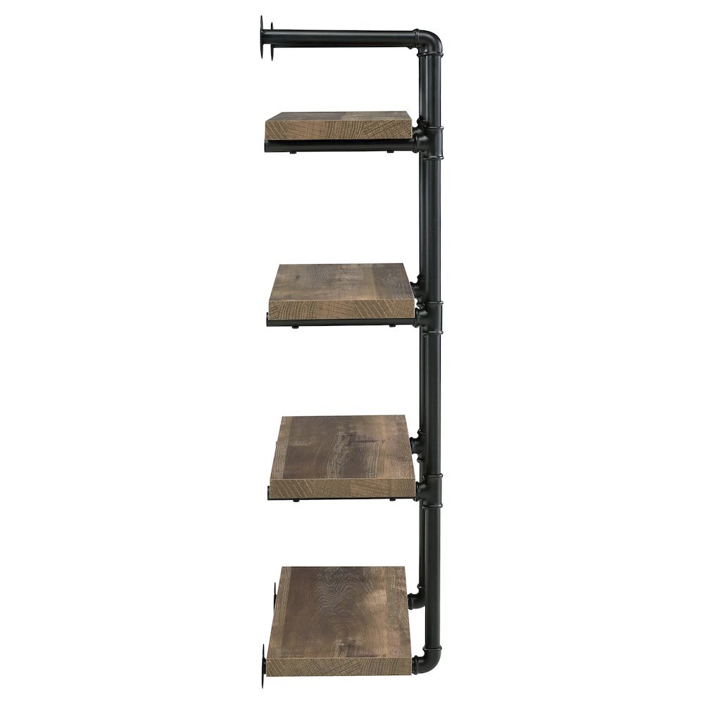 Rustic Wall Shelf – Stylish Shelves for Room Wall with Four Tiers. Picture 8