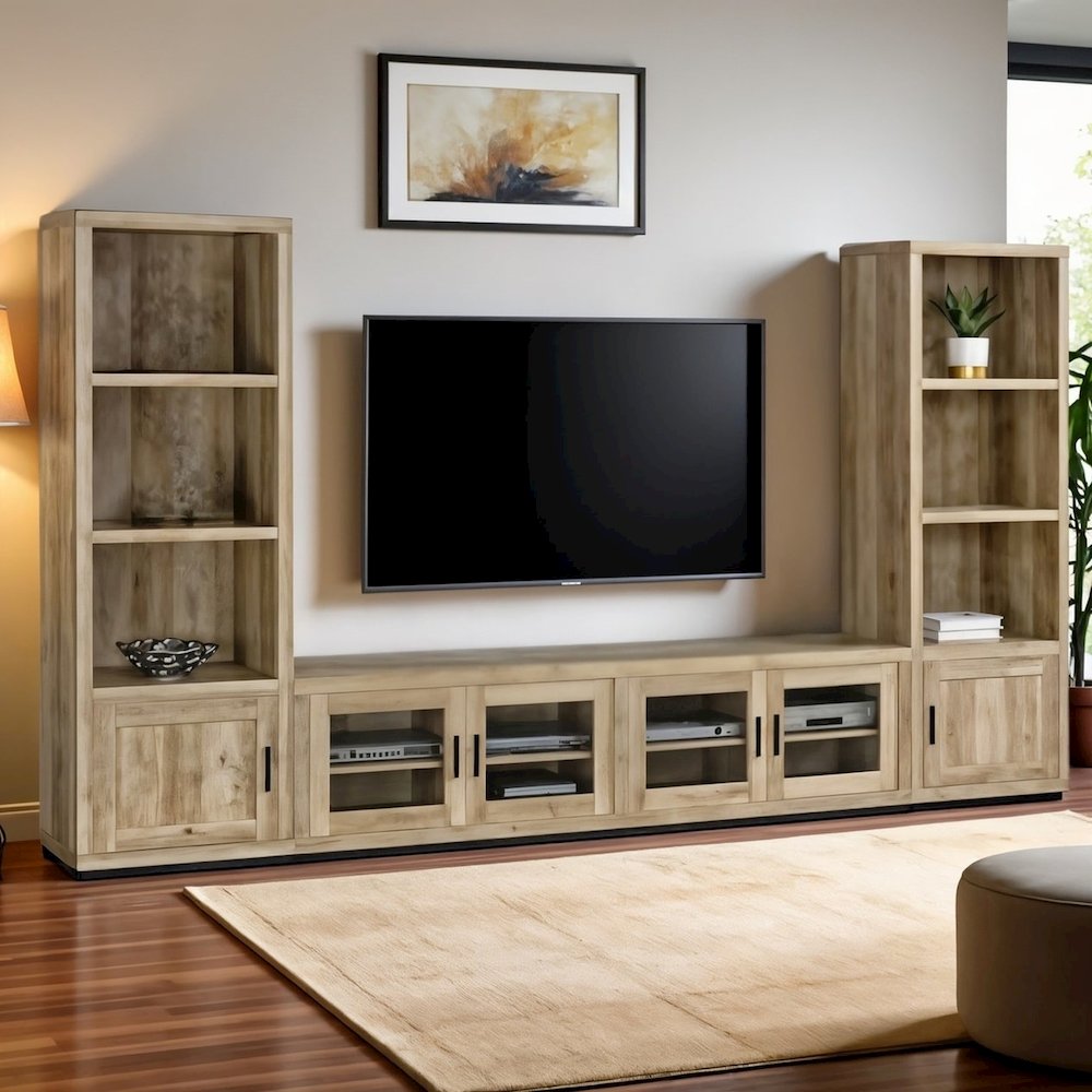 Tall Bookcase – Narrow Bookshelf with Storage for Home Organization. Picture 3