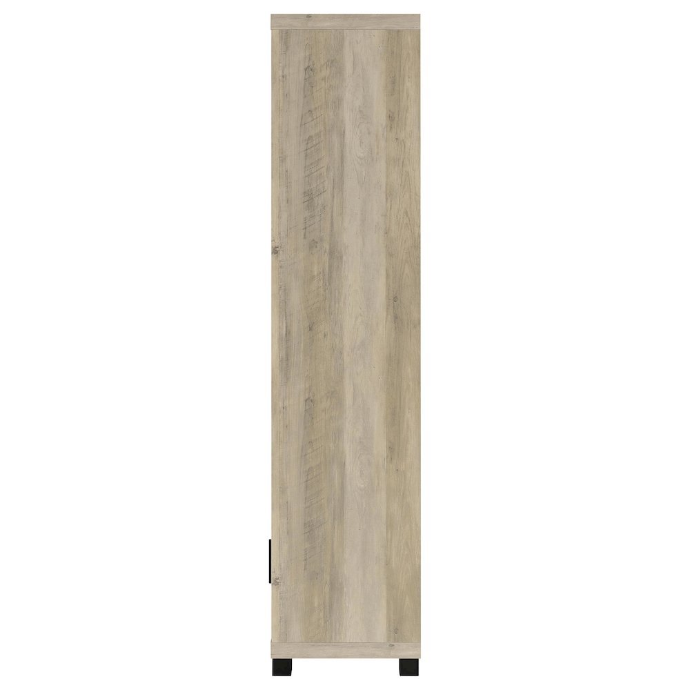 Tall Bookcase – Narrow Bookshelf with Storage for Home Organization. Picture 6