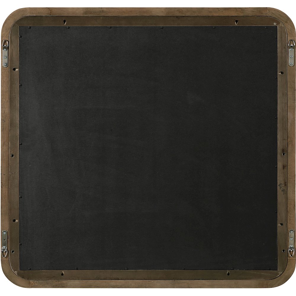 Windsor Brown Solid Wood Mirror. Picture 5