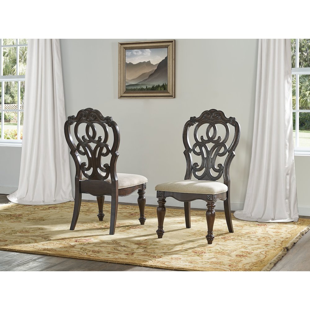 Royale Side Chair - set of 2. Picture 5