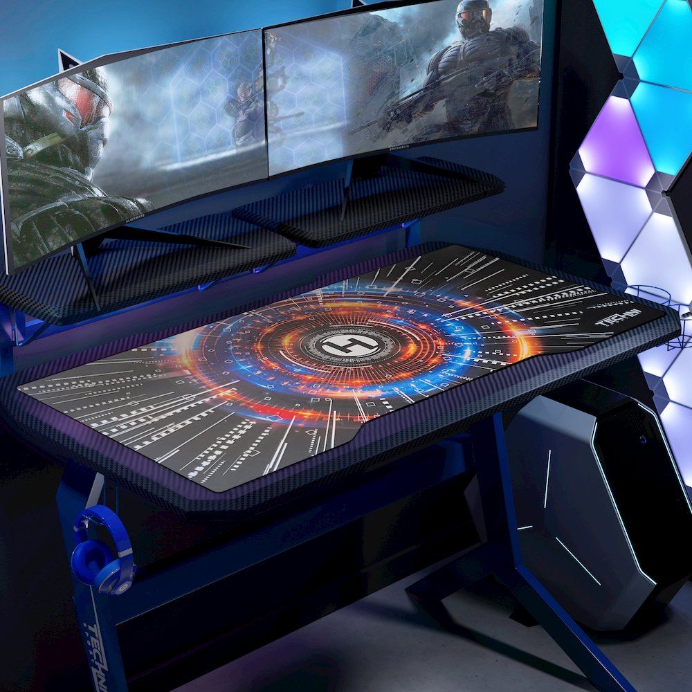 Techni Sport 4-Color Design Printing Gaming Mouse Pad. Picture 5