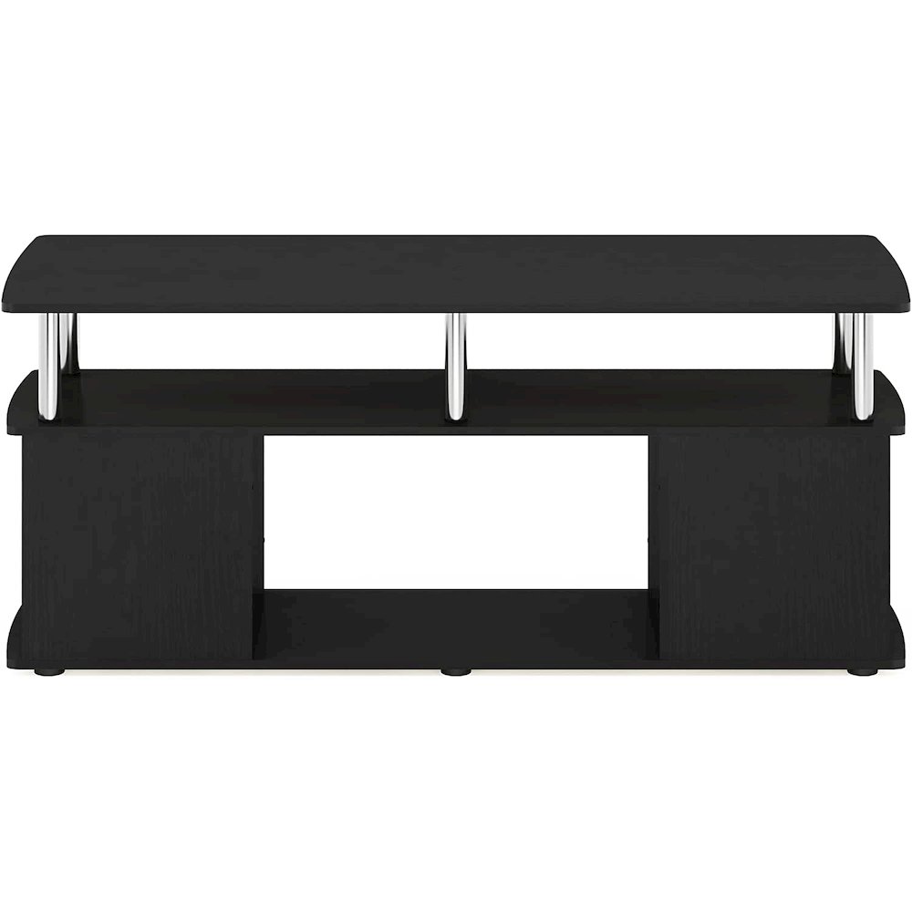 JAYA Utility Design Coffee Table, Americano, Stainless Steel Tubes. Picture 2