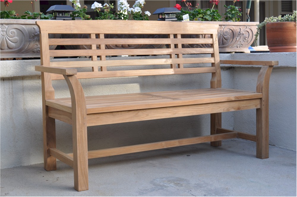 Sakura 2-seater Bench. Picture 4