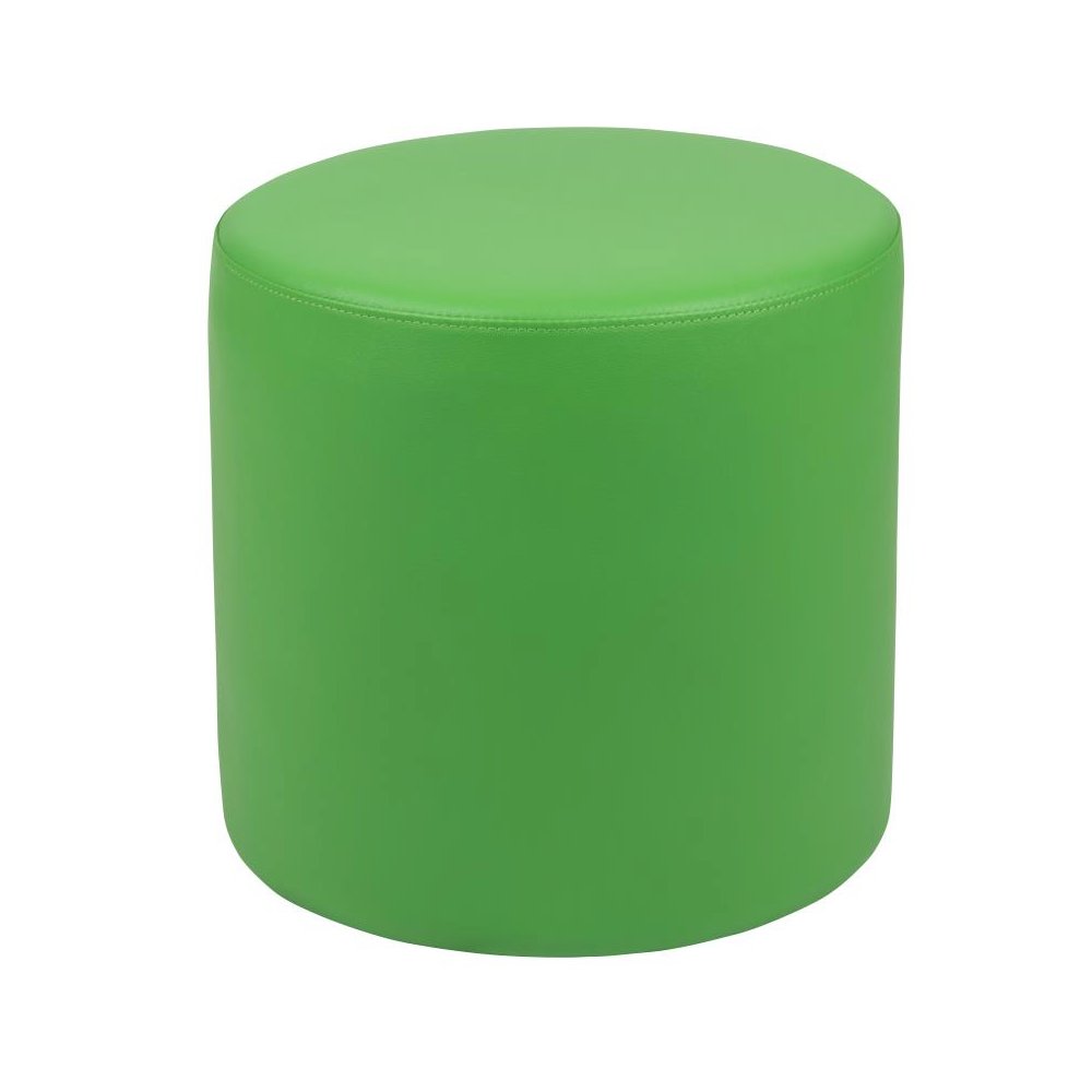 Soft Seating Flexible Circle for Classrooms and Common Spaces - 18" Seat Height (Green). Picture 1