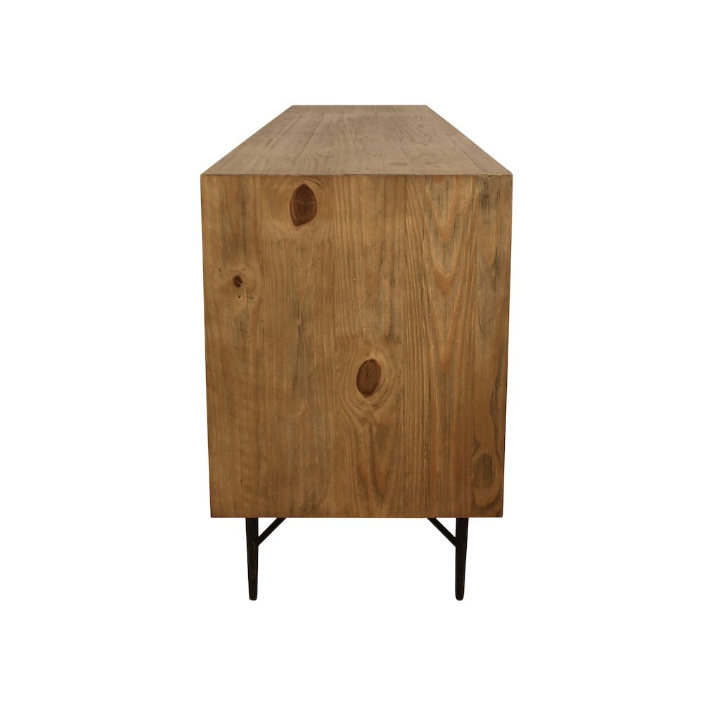 Samara 4-Door Sideboard - Natural. Picture 8