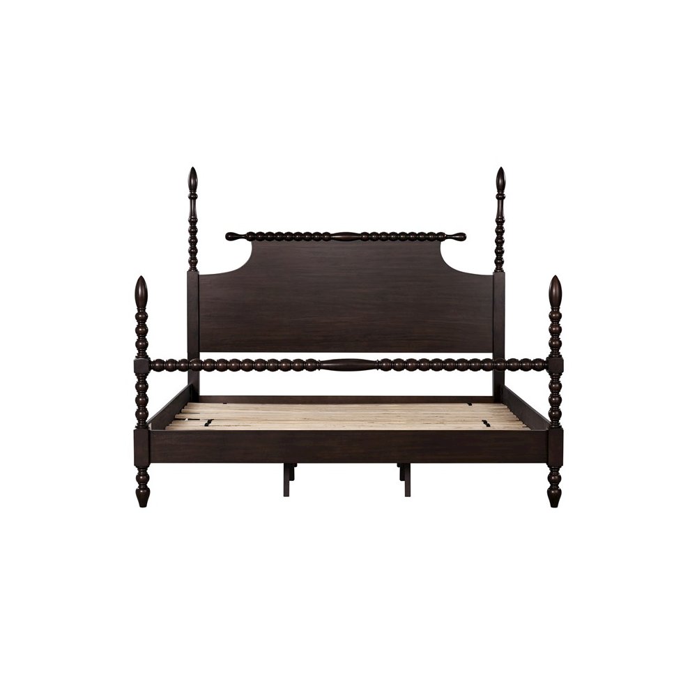 Beckett Bed, Morocco Brown color. Picture 4