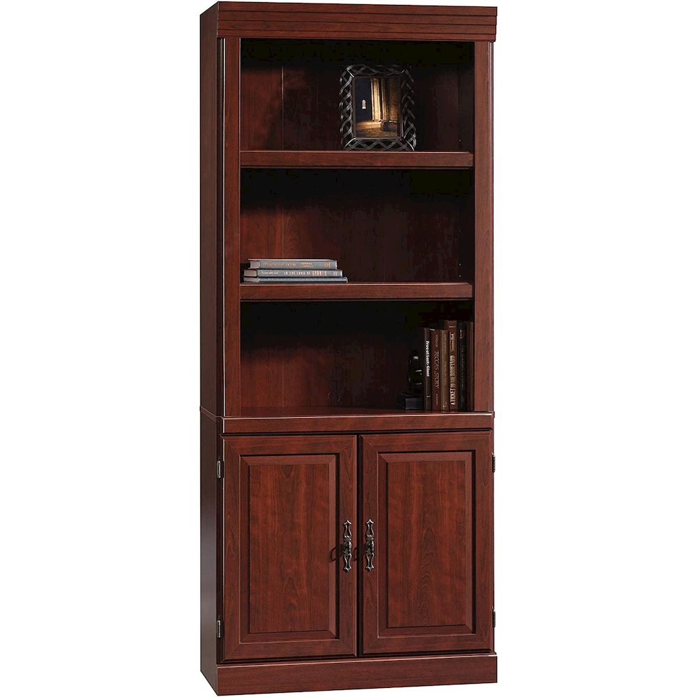 HERITAGE HILL LIBRARY WITH DOORS Classic Cherry. Picture 2