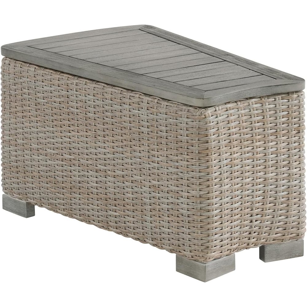 Camal Wedge Console - TanPillows. Picture 1