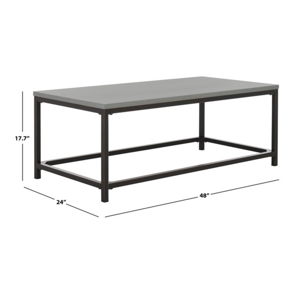 Alec Coffee Table, Ash Grey. Picture 2