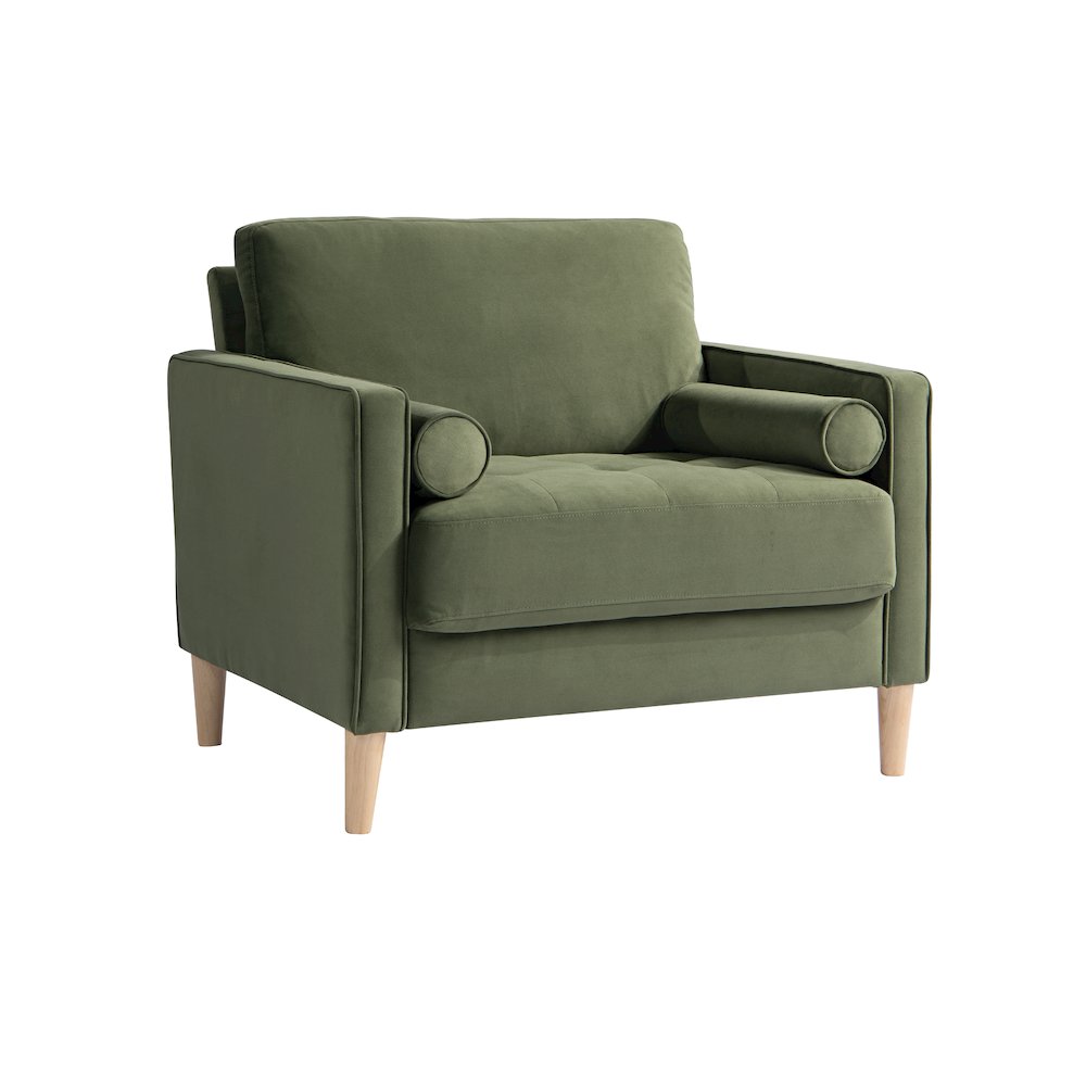 Langford Chair Olive. Picture 1