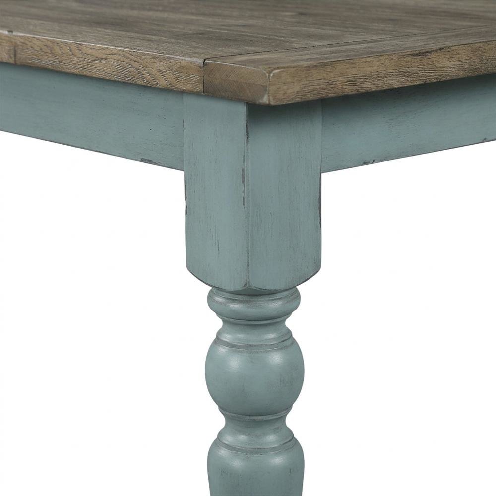 6-Piece Dining Table Set with Cross Back Chairs and Bench in Elegant Finish. Picture 8