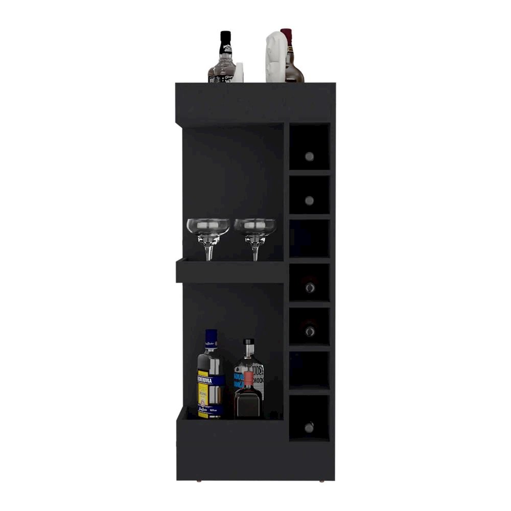 Glen Lyon Bar Cabinet, Living Room, Black. Picture 3