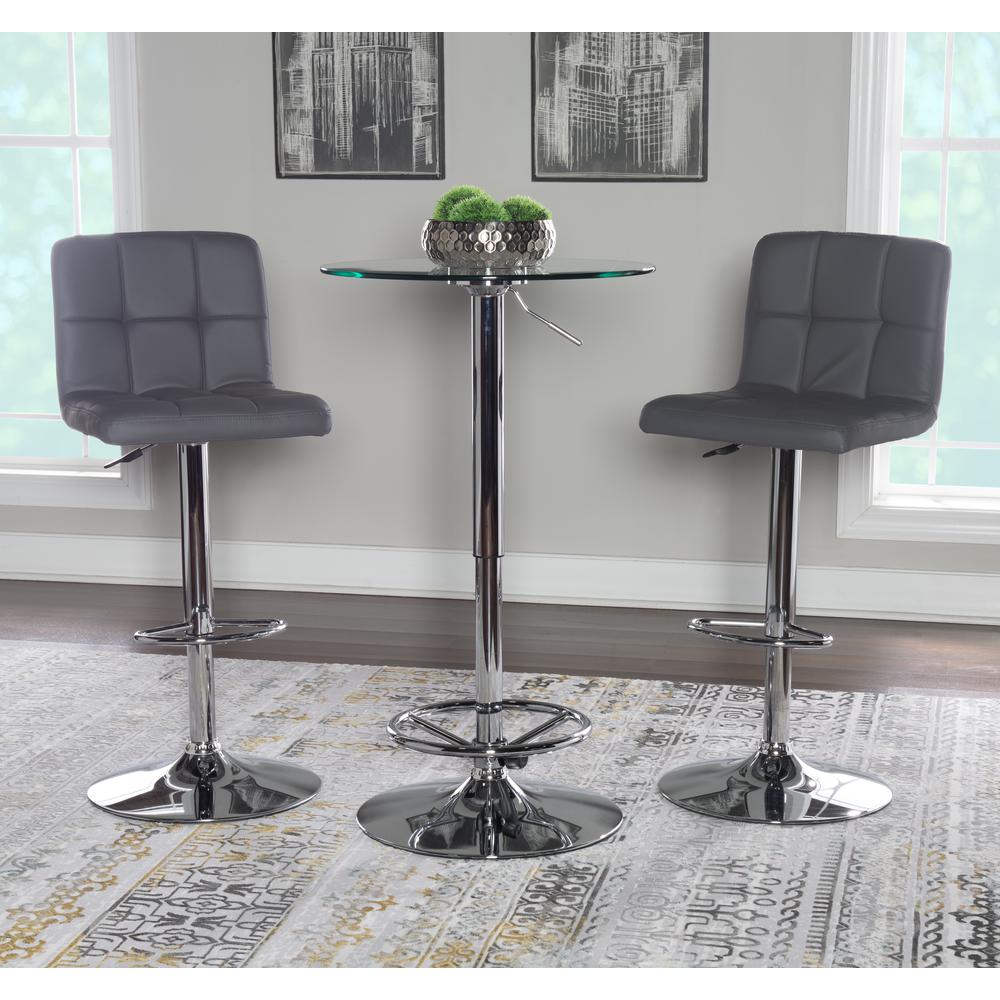 Clayton Barstool Grey. Picture 6