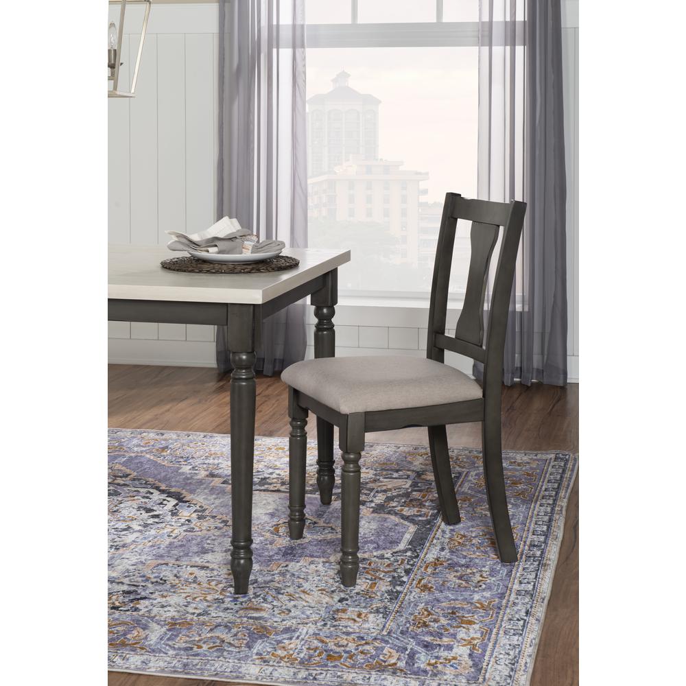 Willow Grey Side Chair. Picture 5