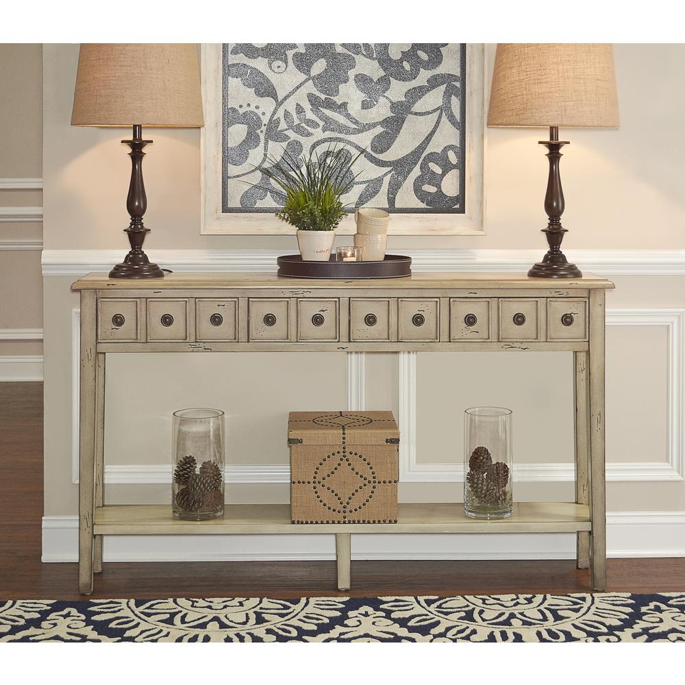 Sadie Cream Long Console. Picture 2