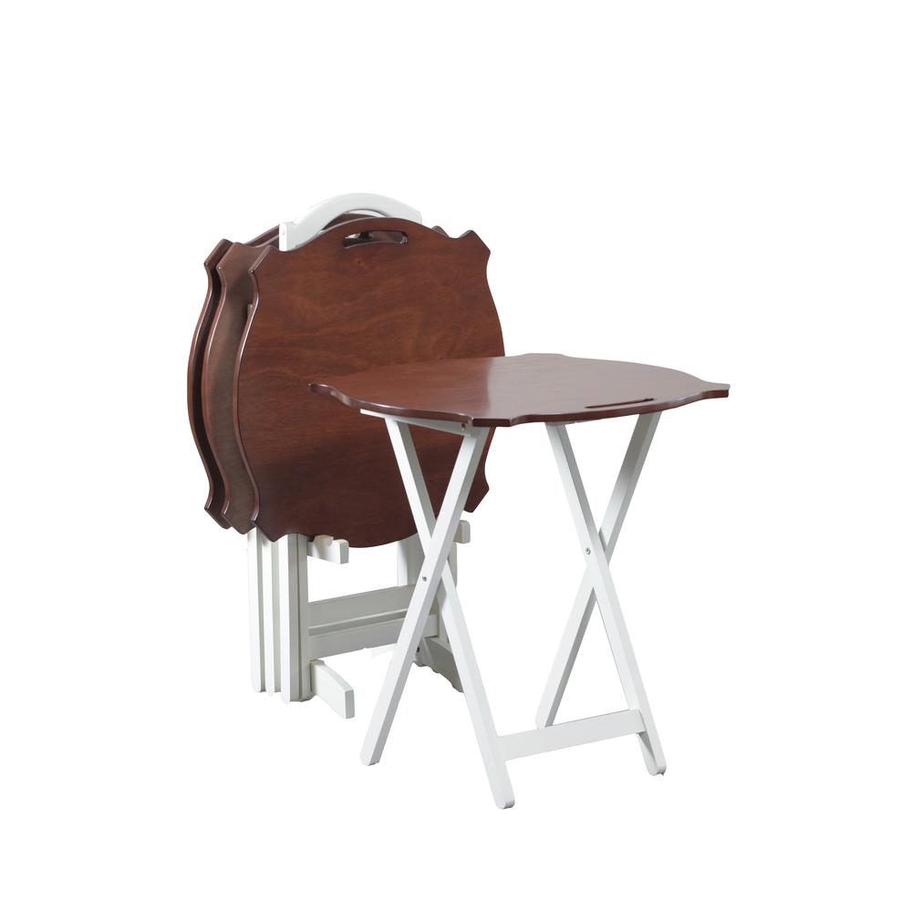 Serpentine Black Tray Table. Picture 3