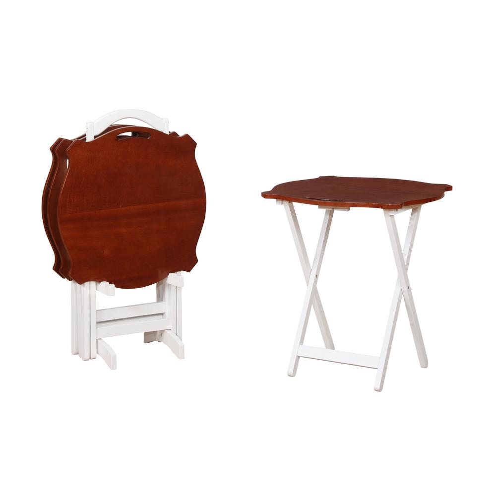 Serpentine Black Tray Table. Picture 2