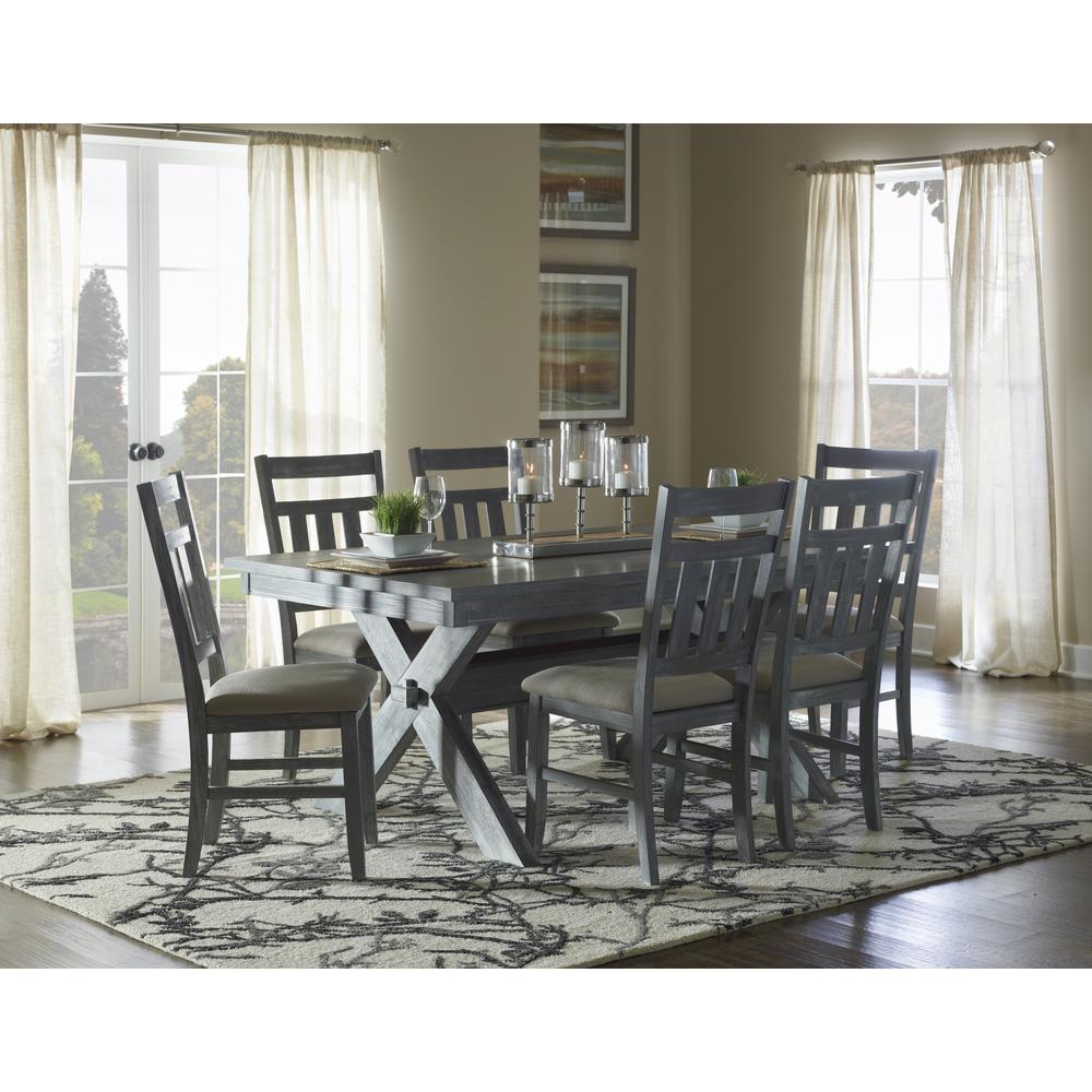 7-Pc Turino Dining Set - Table & 6 Chairs. Picture 1