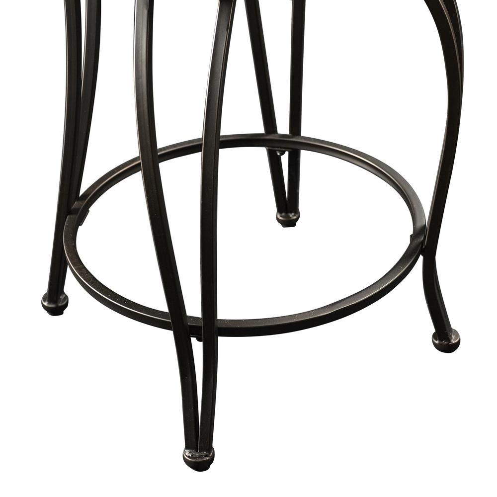Bronze with Muted Copper Stamped Back Counter Stool. Picture 12