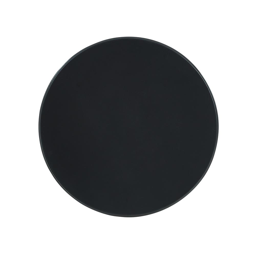 Black Round Spindle Table. Picture 5